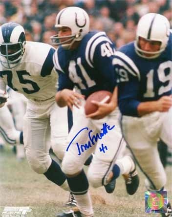Tom Matte Autographed/Hand Signed 8x10 Photo