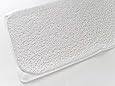 Loofah Anti-Slip Bath Mat - White, 16" x 28"