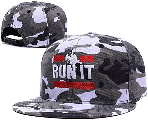 LIFA Tech N9Ne Stevie Run It Camo Cap Embroidery Camouflage Snapback Hat