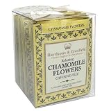 Review Harrisons & Crosfield  / Harrisons & Crosfield Caffeine Free Chamomile Herbal Tea, Individually Wrapped Tea Bags, 10-Count, .6-Ounce Cube (Pack of 16)
