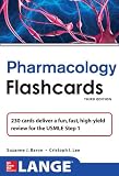 Lange Pharmacology Flash Cards, Third Edition (LANGE FlashCards)