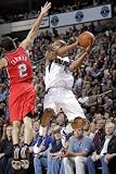 New Jersey Nets v Dallas Mavericks: Caron Butler and Jordan Farmar Photographic Poster Print by Danny Bollinger, 28x42