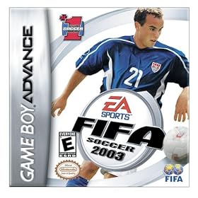 FIFA Soccer 2003, Game Boy Advance, SP, Micro, DS, Gameboy
