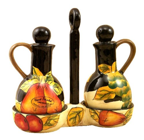 Tuscany Wine Grape Kitchen w/base 2pc