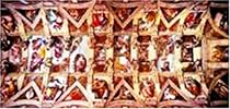 Sistine Chapel, M. A. Buonarroti (3000 pc panoramic puzzle)