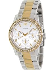 GUESS Womens U0122L2 Two-Tone Chronograph Watch