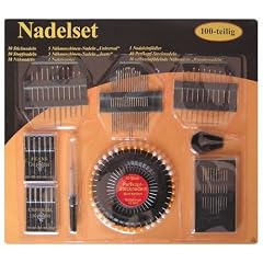 Nadelset 100-teilig N�hmaschinennadeln Sticknadeln Stopfnadeln N�hnadeln usw.