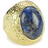 Beyond Rings Castaway Cabochon Lapis Statement