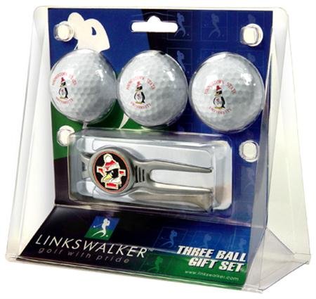 Youngstown State Penguins Ysu Ncaa Kool Tool 3 Golf Ball Gift Packs