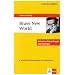 Lekt�rehilfen Huxley 'Brave New World': Inklusive Abitur-Fragen mit L�sungen