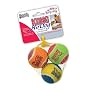 KONG Air Dog Squeakair Birthday Balls Dog Toy, Medium, 3/pack (Colors Vary)