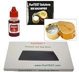 Silver Fineness Testing Set by PuriTEST! Test Jewelry, Antiques, Coins, Spoons, Flatware & More 999 985 950 925 Sterling Silverplate