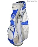 Callaway Golf Women s Sport Cart Bag, White Silver Blue