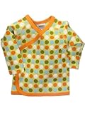 Itzy Bitzy Celery Dot Kimono Top by Zutano