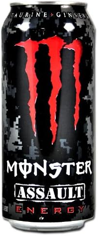Monster Energy Drink Red Assault Can Diversion Stash Safe