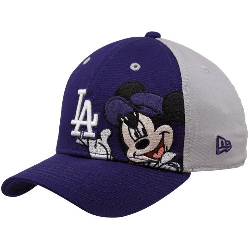 New Era L.A. Dodgers Preschool Royal Blue-Gray Mickey Pop-Up Adjustable Hat