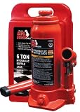 Torin T90613 Hydraulic Bottle Jack with Blow Carrying Case - 6 Ton