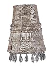 Ivory Skirted Sconce Shade