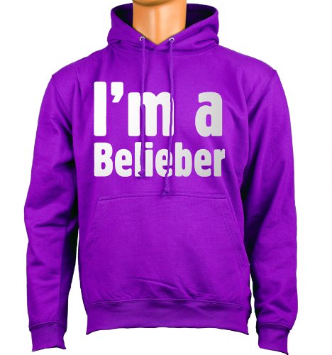 justin bieber hoodies purple. I#39;m a Belieber Justin Bieber