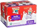 Horizon Organic Reduced Fat Vanilla Milk, 8-Ounce Aseptic Cartons (Pack of 12)