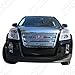 DeluxeAuto Chrome Grille Overlay/Insert is Compatible with 2010, 2011, 2012, 2013, 2014, 2015 GMC Terrain