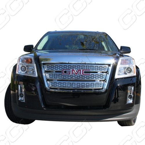 2010, 2011, 2012, 2013 GMC Terrain Chrome Grille Overlay (1 piece) - Will NOT fit Denali! On Sale