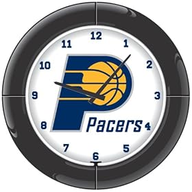 Imperial Indiana Pacers Licensed Everbrite Neon Wall Clock
