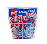家庭化学 タイルセメント グレー 700g