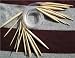 15 size 24 inch bamboo circular knitting needles pins US 0-15