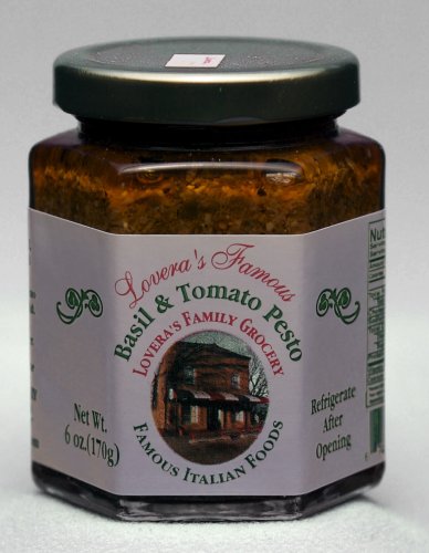 Lovera's Famous Basil and Tomato Pesto by Lovera's Italian Foods