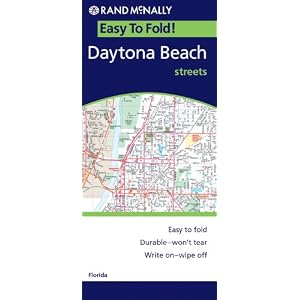 Rand Mcnally Easyfinder Daytona Beach, Florida (Rand McNally Easy to Fold!) by