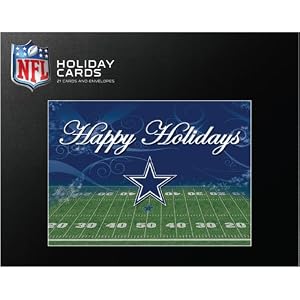 Turner Dallas Cowboys Team Christmas Cards- 21 Pack-Size: One Size