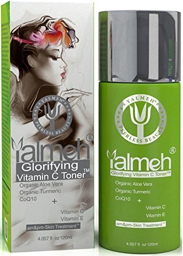 Yalmeh Peerless Beauty Glorifying Vitamin C Natural and Organic Anti Aging Face Skin Toner by Yalmeh Peerless Beauty