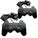 ** 2 PACK OF ** PLAYSTATION 2 / PS2 DUAL SHOCK CONTROLLER JOYPAD, SONY COMPATIBLE - Hi-TEC ESSENTIALS