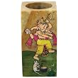 Ganesh Marble Pen Holder / Bud Vase