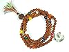 Meditation Japamala- Rudraksha Seven Chakra Prayer Beads Mala Reiki Pendant