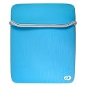 Kroo 10960 Reversible Laptop Sleeve for Net Books (Blue/Orange)
