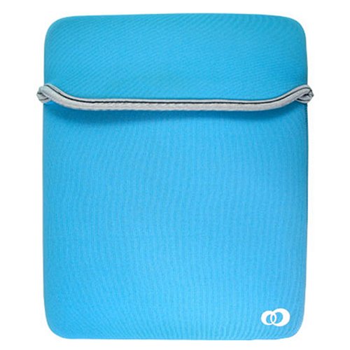 Kroo 10960 Reversible Laptop Sleeve for Asus Eee PC 700/701/900 (Blue/Orange)