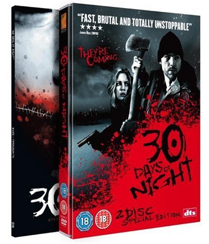 Childrens Toyshop  DVD : 30 Days Of Night - Special Edition 2 DVD set with 48-page Graphic Novel & Slipcase [2007]