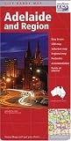 Adelaide and Region City Handy Map by HEMA (Hema Maps Capital Cities)
