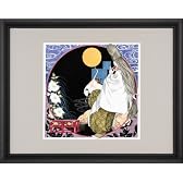 ヒカルの碁 複製原画 藤原佐為(月と鶴)