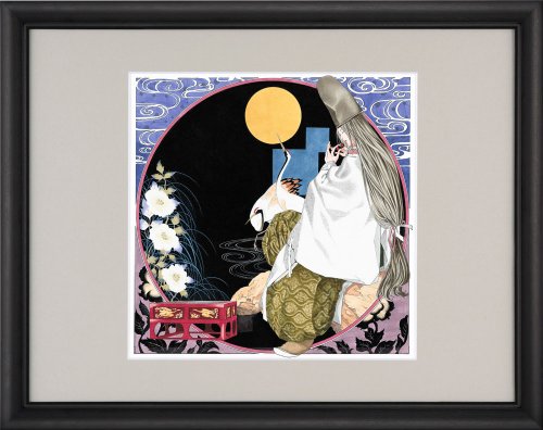ヒカルの碁 複製原画 藤原佐為(月と鶴)