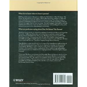 The Person: An Introduction to the Science of Personality Psychology