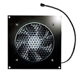 Coolerguys PRO-Metal Series Single 120mm Cooling Kit Cabcool1201-M with Programmable Thermal Controller