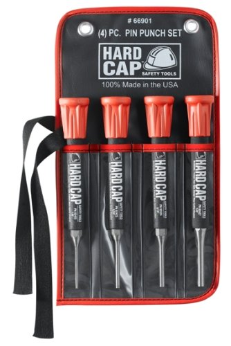 Baltimore Tool Hard Cap Punch & Chisel Set - 4-Pc. Pin Punch Set, Model# 66901