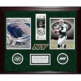 Steiner Sports NFL New York Jets Final Ticket Collage with Ticket, Turf, Photo, Logos and Nameplate Package B