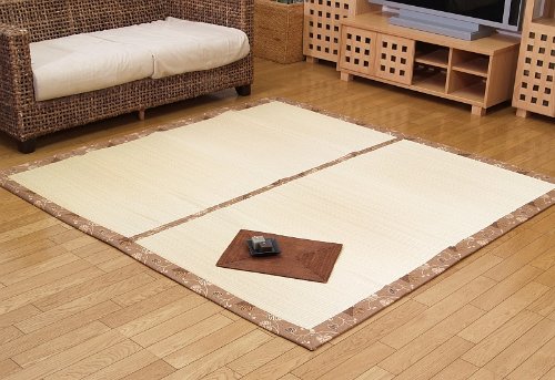 裏ウレタン貼りひんやりラグカーペット 『ひんやり草（バハマ）』　約191x250cm (#8411080*) 