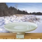 Birds Choice KozyBird Spa Heated Bird Bath with Deck Mount Bracket