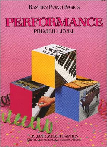 MusicalInstruments: Bastien Piano Performance Primer Book