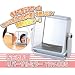 左右反転鏡　リバーサルミラー シルバー YRV-005　